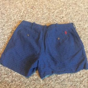 Polo Ralph Lauren Navy Shorts Size 2 Design fabric